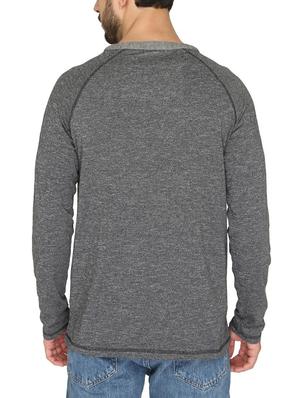 grey cotton raglan t-shirt - 14888857 - Standard Image - 3