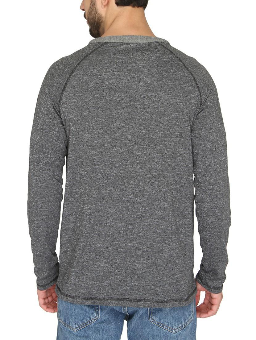 grey cotton raglan t-shirt - 14888857 - Zoom Image - 3