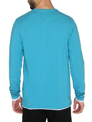 turquoise cotton t-shirt - 14888915 - Standard Image - 3