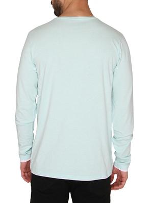 light blue cotton t-shirt - 14888918 - Standard Image - 3
