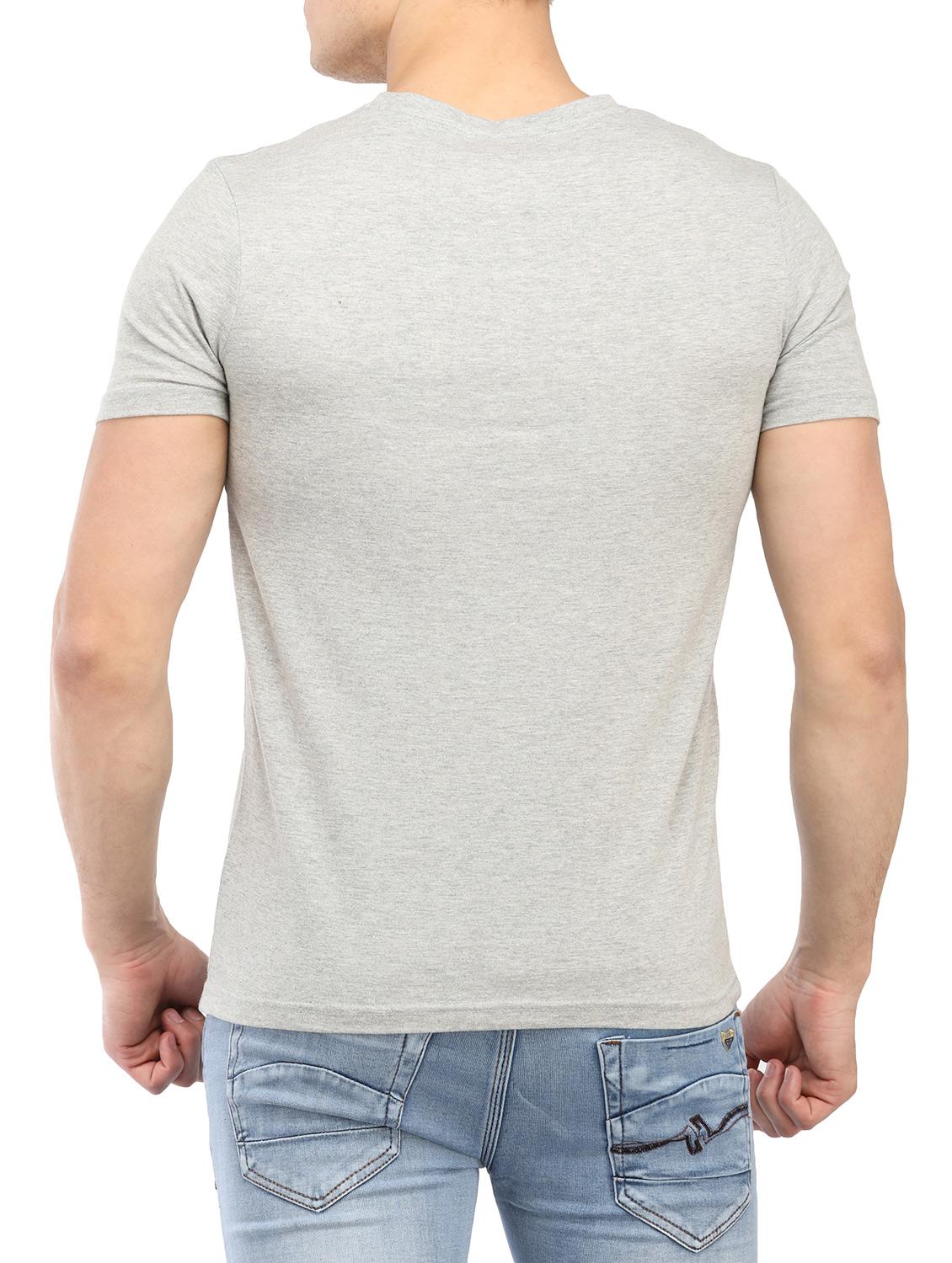 grey cotton t-shirt - 14890012 - Zoom Image - 3