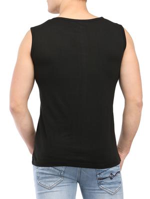 black cotton t-shirt - 14890357 - Standard Image - 3