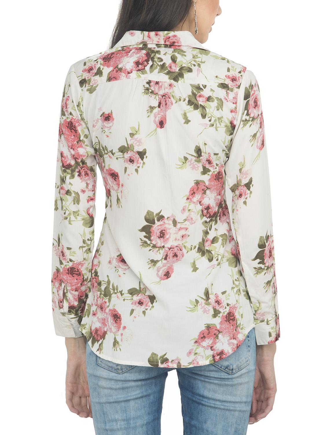 floral button down shirt - 14893193 - Zoom Image - 3