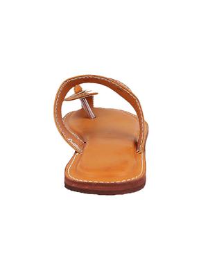 brown toe separator kolhapuri - 14894172 - Standard Image - 3