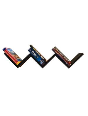 W Shaped Zigzag Floating Wall Shelf - 14894329 - Standard Image - 3