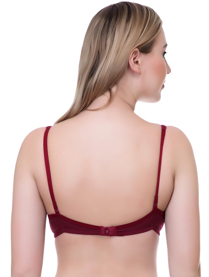 set of 2 multi colored cotton bra - 14894844 - Zoom Image - 3