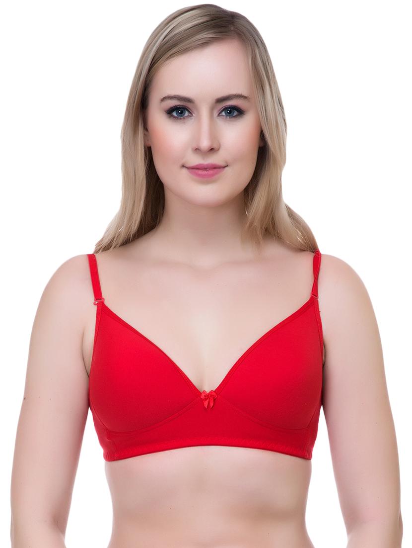 set of 3 multi colored cotton bra - 14894883 - Zoom Image - 6