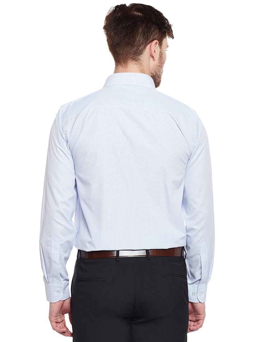 white cotton formal shirt - 14895483 - Zoom Image - 3
