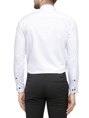 white cotton casual shirt - 14895797 - Standard Image - 3