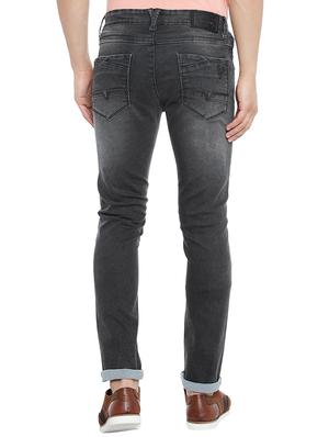 black denim washed jeans - 14896152 - Standard Image - 3