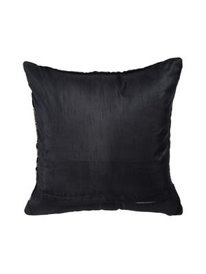 Black Set of 5 Cushion Covers - 14898867 - Standard Image - 3