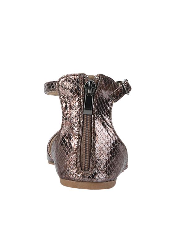 metallic ankle strap sandal - 14898917 - Zoom Image - 3