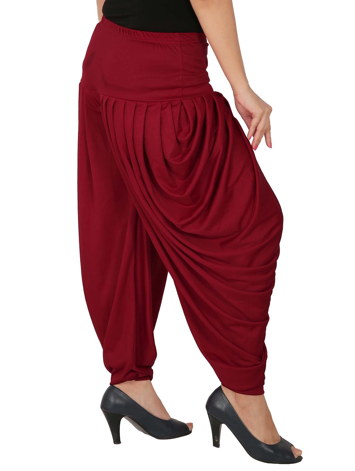 multi colored lycra combo salwars - 14900532 - Zoom Image - 6
