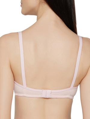 pink cotton blend tshirt bra - 14900673 - Standard Image - 3