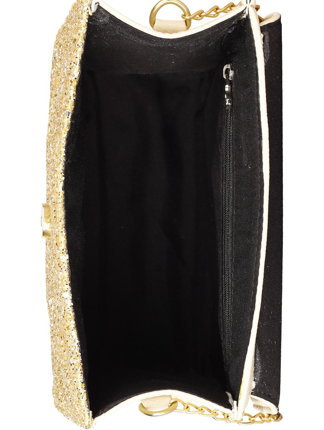 beige leatherette regular sling bag - 14900743 - Zoom Image - 3
