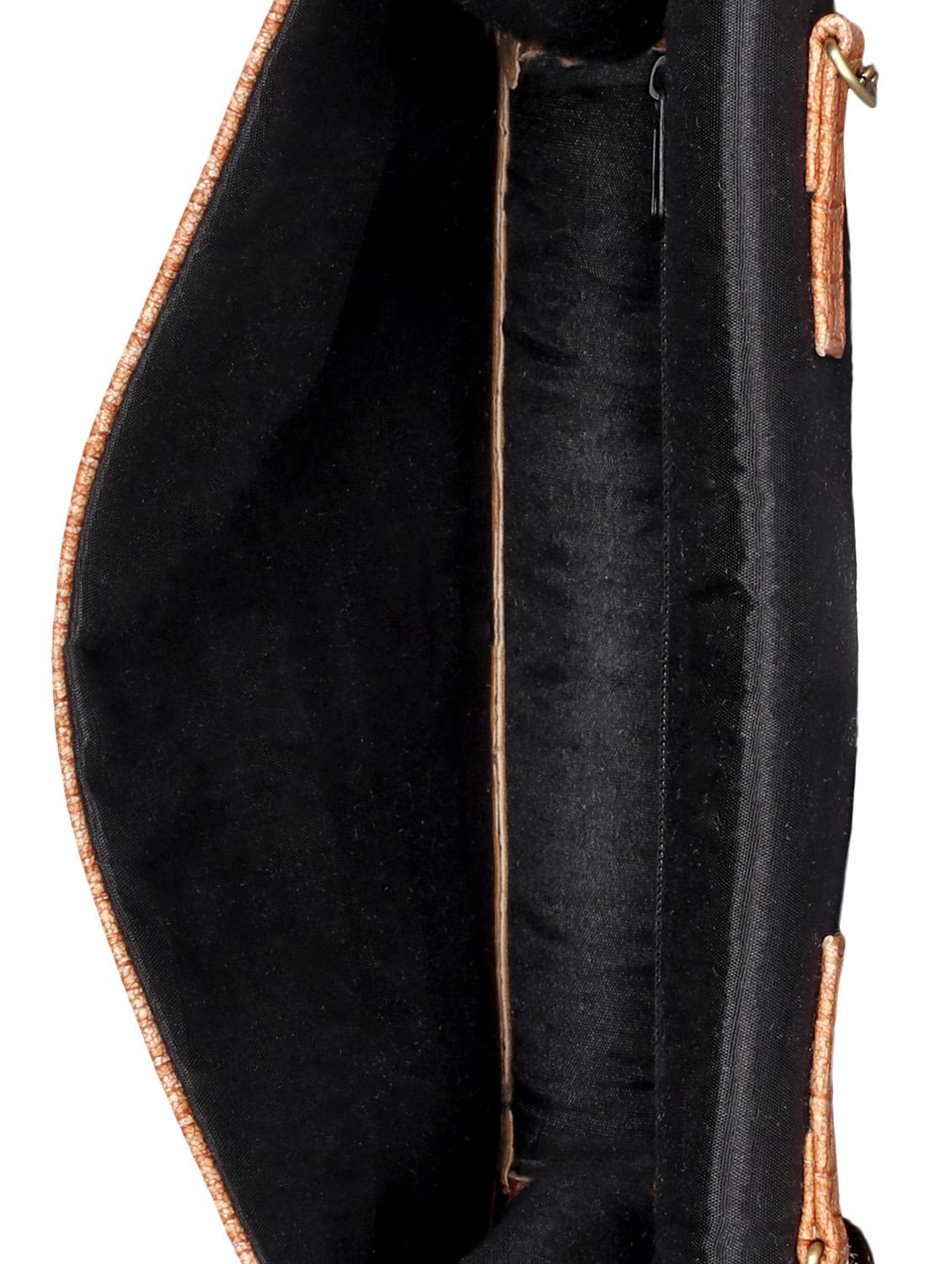tan leatherette regular sling bag - 14900762 - Zoom Image - 3