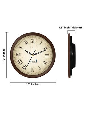 glass round shape wall clock - 14901828 - Standard Image - 6