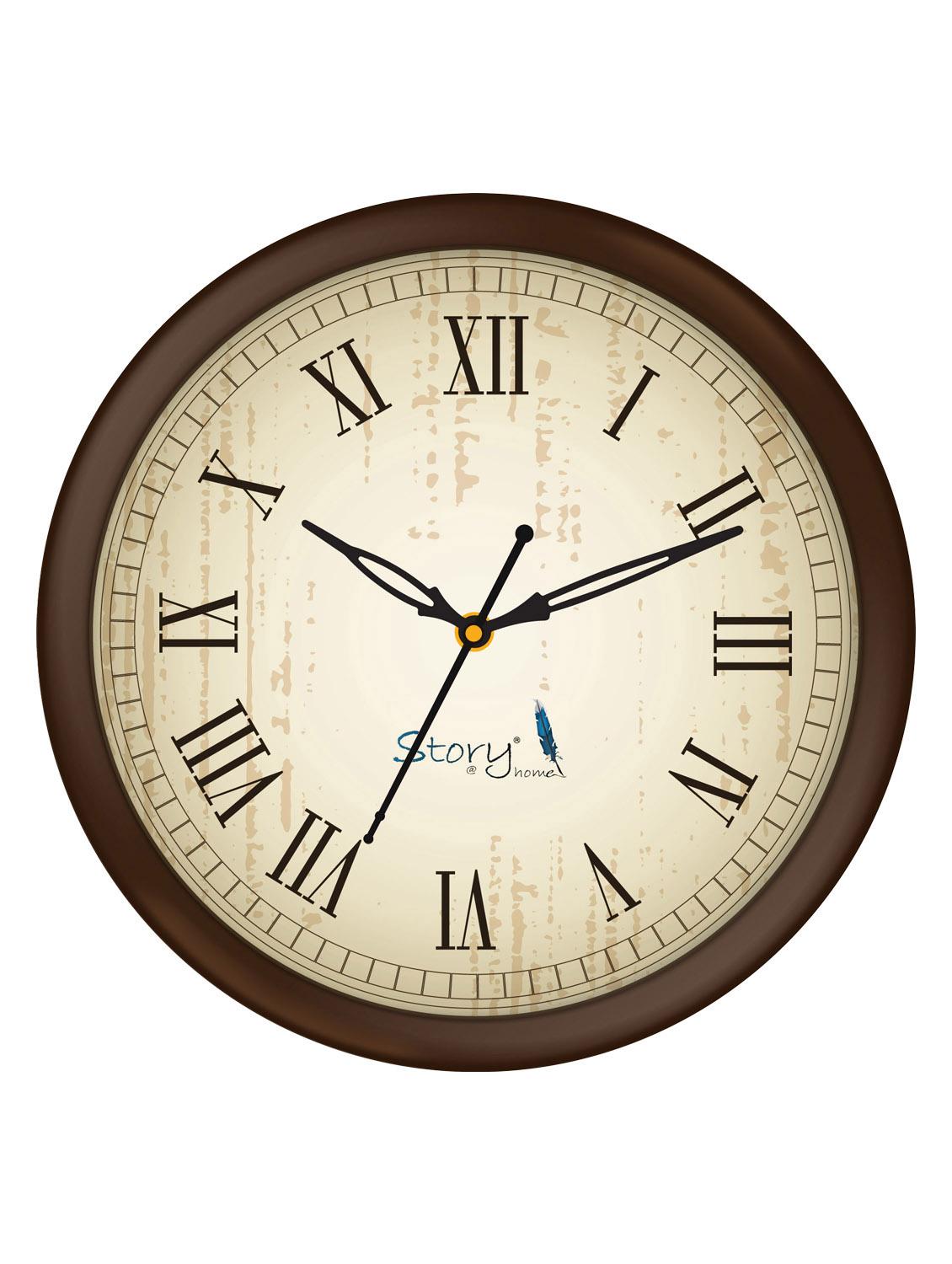 glass round shape wall clock - 14901828 - Zoom Image - 3