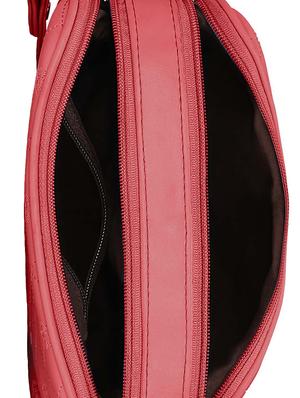 pink leatherette regular sling bag - 14903032 - Standard Image - 3