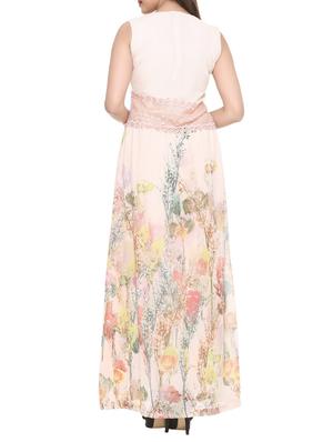 Pink printed maxi dress - 14903636 - Standard Image - 3