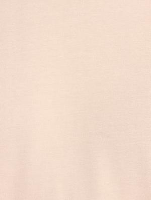 beige cotton front print tshirt - 14905628 - Standard Image - 3