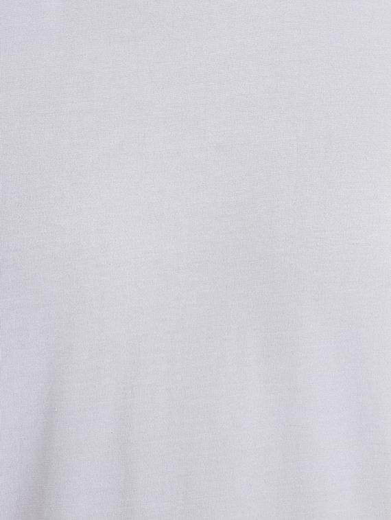 grey cotton front print t-shirt - 14905631 - Zoom Image - 3
