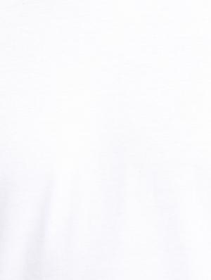 white cotton chest print tshirt - 14905634 - Standard Image - 3