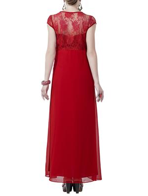 red maternity wear dress - 14907492 - Standard Image - 3