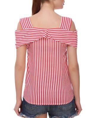 Red striped top - 14907878 - Standard Image - 3