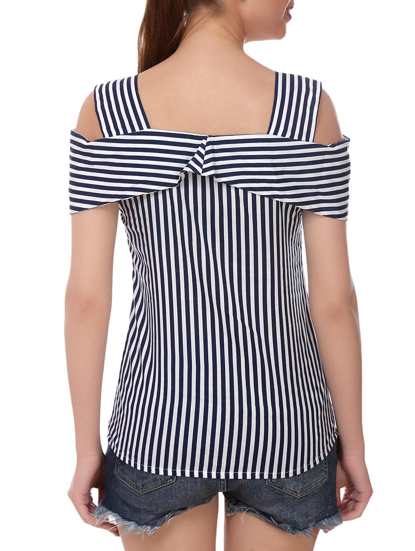 blue striped top - 14907884 - Zoom Image - 3