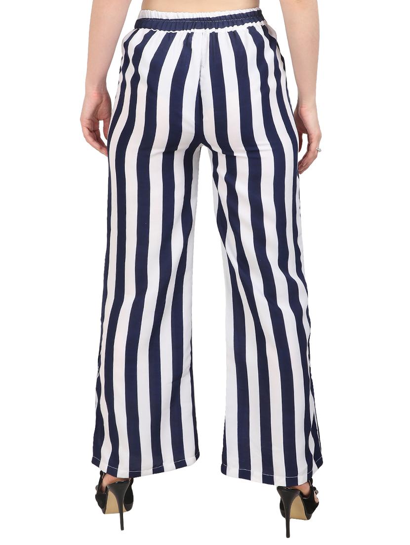 multi colored striped palazzo - 14908793 - Zoom Image - 3