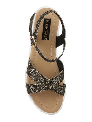 black ankle strap sandal - 14909132 - Standard Image - 3