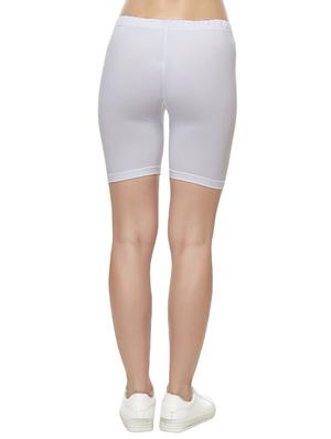set of 2 white cotton capri legging - 14909295 - Standard Image - 6