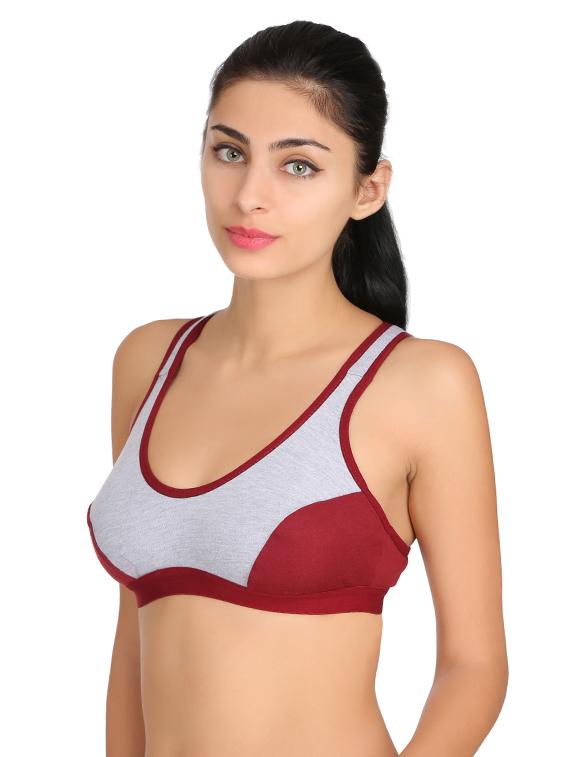 set of 2 multi colored sports bra - 14909346 - Zoom Image - 6
