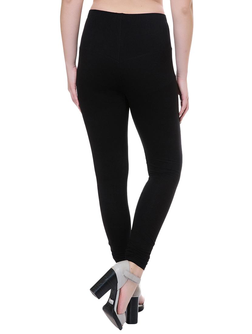 set of 2 multi colored cotton leggings - 14909487 - Zoom Image - 3