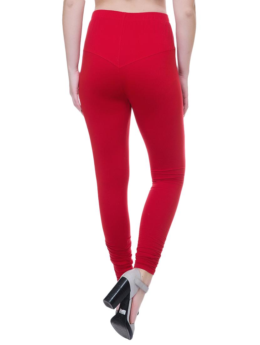 set of 2 multi colored cotton leggings - 14909492 - Zoom Image - 3
