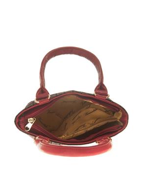 brown cotton polyester blend regular handbag - 14909784 - Standard Image - 3