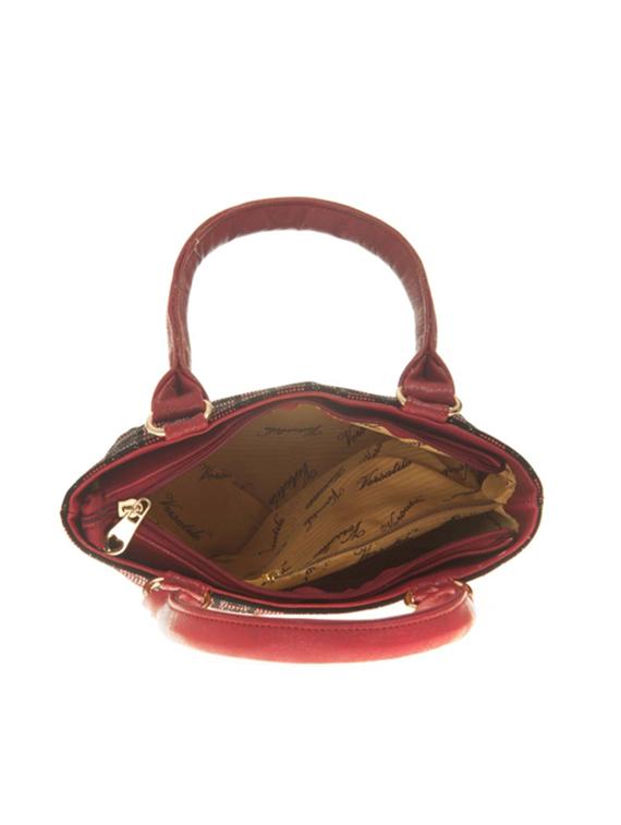 brown cotton polyester blend regular handbag - 14909784 - Zoom Image - 3
