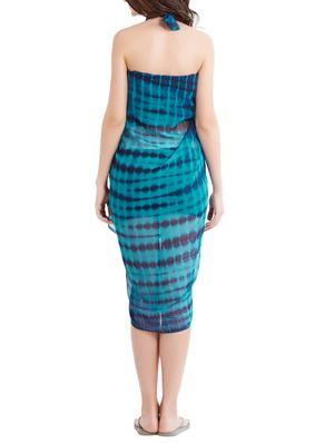 blue printed sarong - 14909800 - Standard Image - 3