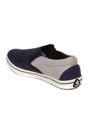 navy Canvas casual slipon - 14912587 - Standard Image - 3