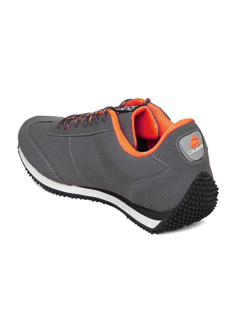 grey leatherette sport shoe - 14912636 - Zoom Image - 3
