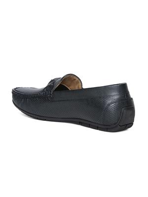 green leatherette slip on loafer - 14912937 - Standard Image - 3