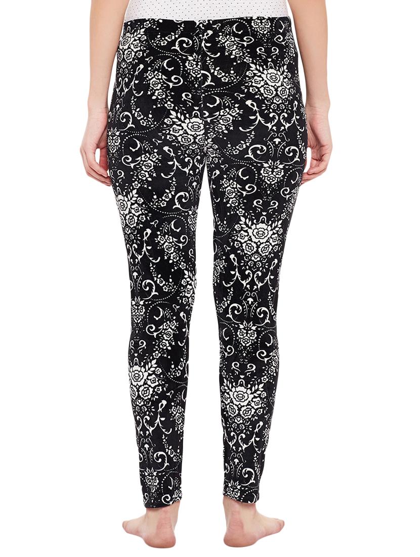 black colored fleece pajama - 14915593 - Zoom Image - 3