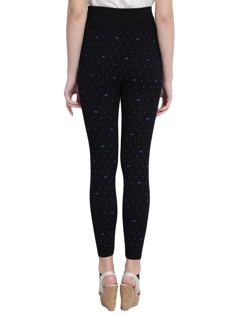 black printed cotton jegging - 14915628 - Zoom Image - 3