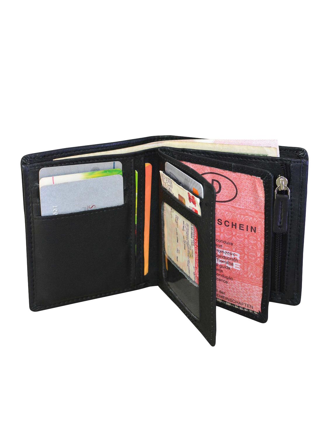 black leather wallet - 14920237 - Zoom Image - 3