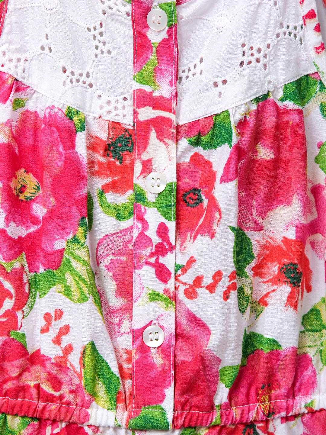 pink cotton playsuit - 14920831 - Zoom Image - 3