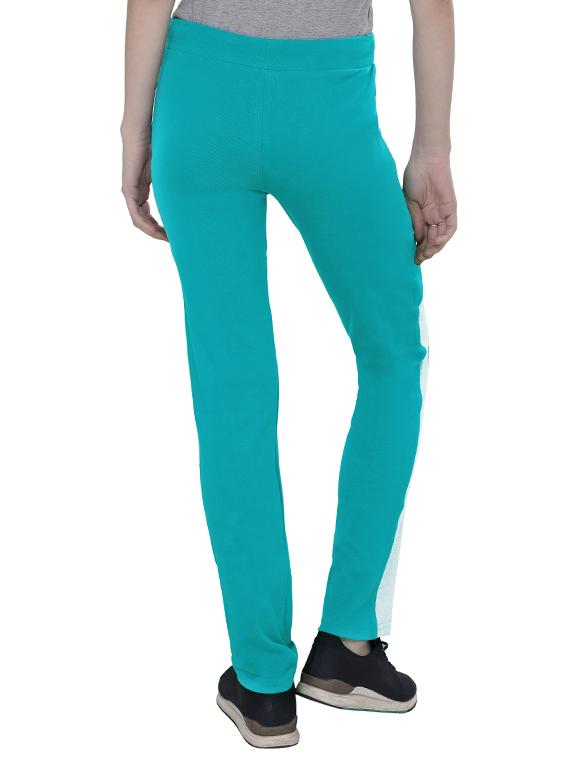 green cotton track pants - 14920999 - Zoom Image - 3