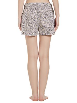 multi colored printed cotton shorts - 14921327 - Standard Image - 3