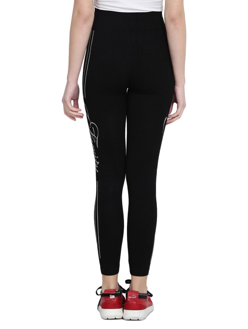 black cotton track pants - 14921355 - Zoom Image - 3