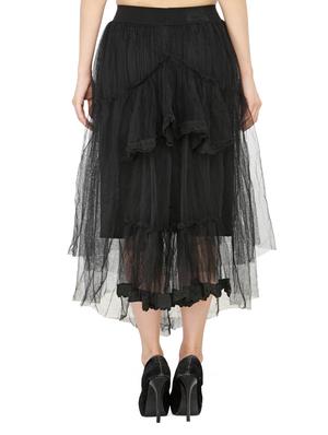 black net layered skirt - 14921448 - Standard Image - 3